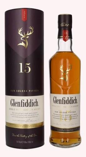 Whisky - Glenfiddich 15 års Sherry Cask, 40%